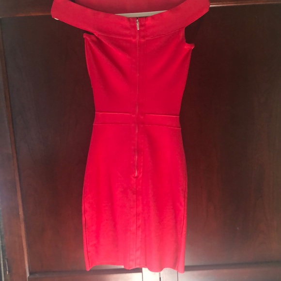 Extra small Red Bebe bodycon dress - Picture 4 of 4
